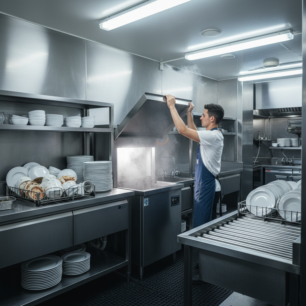 01 hero commercial dishwasher