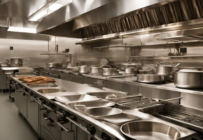 maintaning Bratt pans in a commercial kitchen