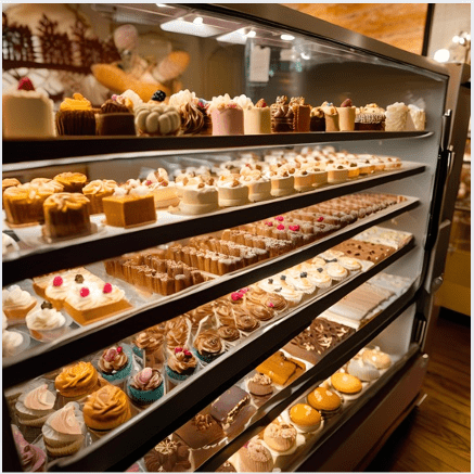 Commercial Cake Display Fridge