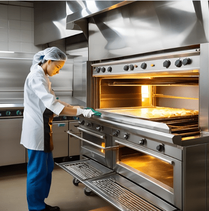 Commercial oven check