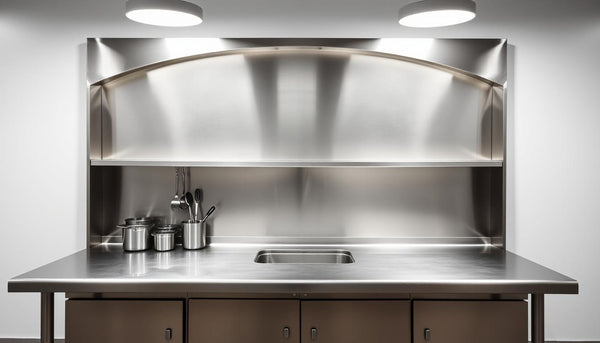 workbench with splashback