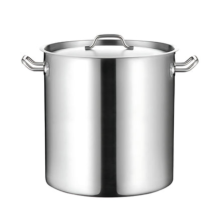 Kitchen Knock Stainless Steel Induction Stock Pot Tall 6L-169L - 50L