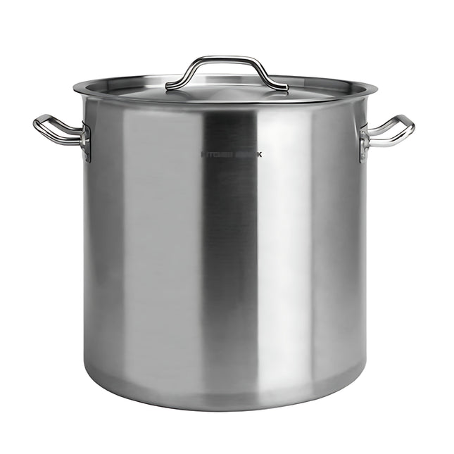 Kitchen Knock Stainless Steel Induction Stock Pot Tall 6L-169L - image 2