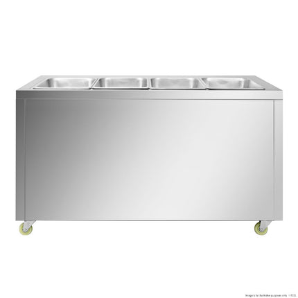 Thermaster PG150FE-XB Bain Marie — side view