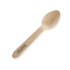 BioPak HY-10TS-COATED 10cm coated tea spoon, FSC 100%