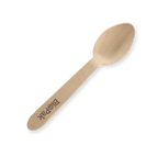 10cm coated tea spoon, FSC 100% Qty:2,000 / Unconfirmed (HY-10TS-COATED)