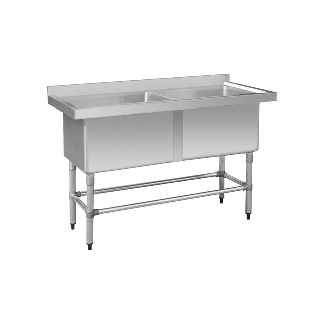 Modular Systems 1410-6-DSB cleaners sink — front view