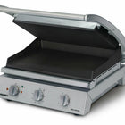 Roband Grill Station 8 slice, non stick with ribbed top plate, 13 Amp