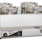 Roband Counter Top Bain Marie 4 x 200mm round pots