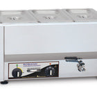 Roband Counter Top Bain Marie 3 x 1/3 size 150mm pans
