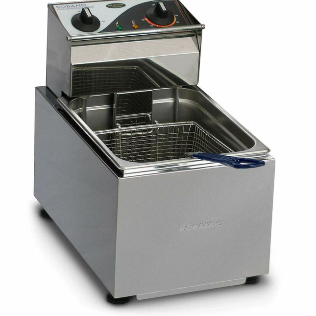 Roband F18 benchtop fryer — front view
