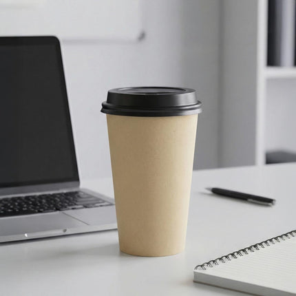 PakMax Kraft Single Wall Hot Paper Cups