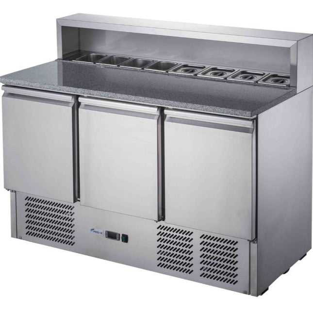 FED-X XGNS1300E salad/noodle/sandwich prep bar fridge — view 2
