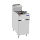 CookRite Freestanding 3 Tubes Gas Deep Fryer NG ATFS-40-NG