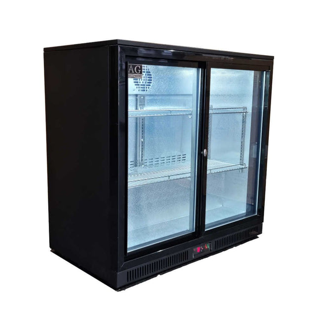 AG Equipment BEER2-SD bar fridge — front view