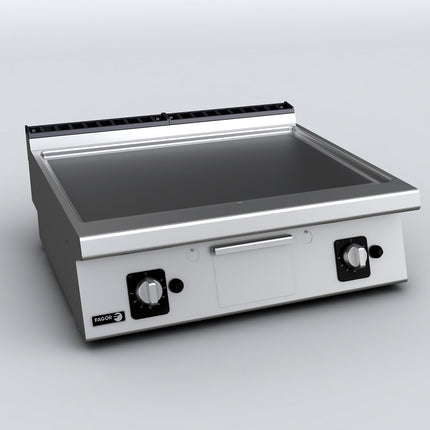 2NDs: Fagor 700 series natural gas mild steel 2 zone fry top FTG7-10L - FTG7-10L-NSW1402