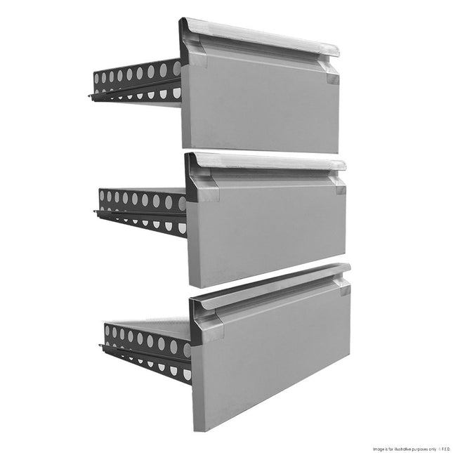 FED-X XUB-3DRAWER refrigeration accessories — front view