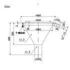 3Monkeez Inset Conical Flushing Rim Sink