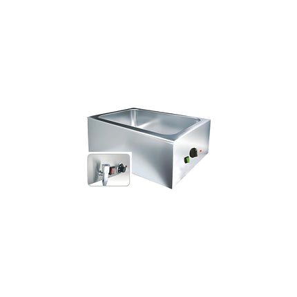 Kitchen Knock Electric Bain Marie 1/1 GN with Tap ZCK165BT - image 1