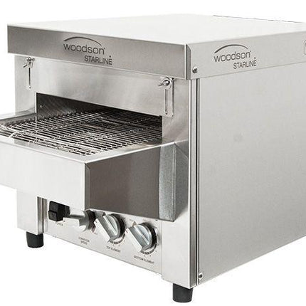 Woodson Starline S15 15 Amp Metal Element Snackmaster Small Conveyor Oven W.CVS.SQI.15