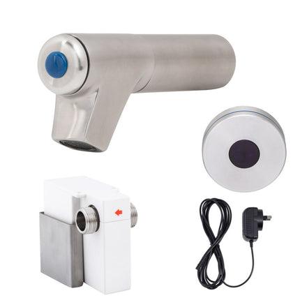 3Monkeez GUARDIAN Stainless Steel Sensor Operated Bib Tap. 6 Second Timed Flow. 1/2” FI BSP