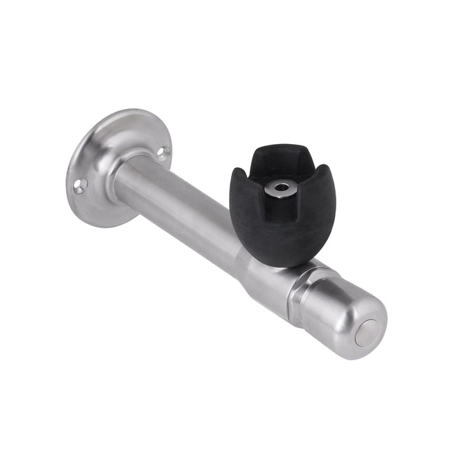3Monkeez Horizontal Push Button Wall Mount Bubbler with Silicone Mouthguard - T-3MSS-BUB90P