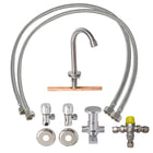 3Monkeez Knee Operated Kit With Tempering Valve. Suits Troughs or Basins - P-PTKNEEKIT-T