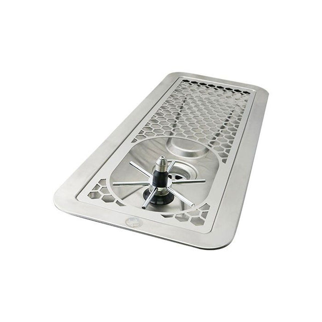 3Monkeez Rinser with Honeycomb Drain Tray - 600mmL - R-PR-SJD600