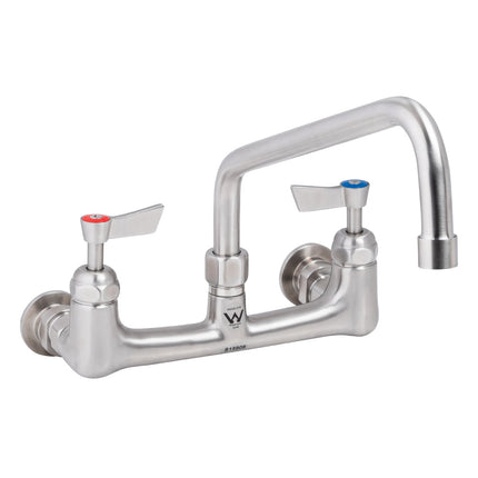 3Monkeez Stainless Steel Exposed Wall Tap Body and Spout - 8" Spout - T-3MEW08