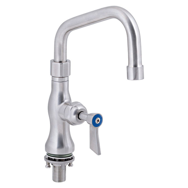 3Monkeez Stainless Steel Single Hob Mount Tap Body with Single Control and Spout - T-3MSH08