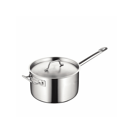 Kitchen Knock Stainless Steel Induction Sauce Pot with Lid 1.4L-12.7L - image 2