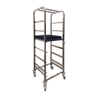 Kitchen Knock 6 Tier Dishwasher Basket Rack Trolley