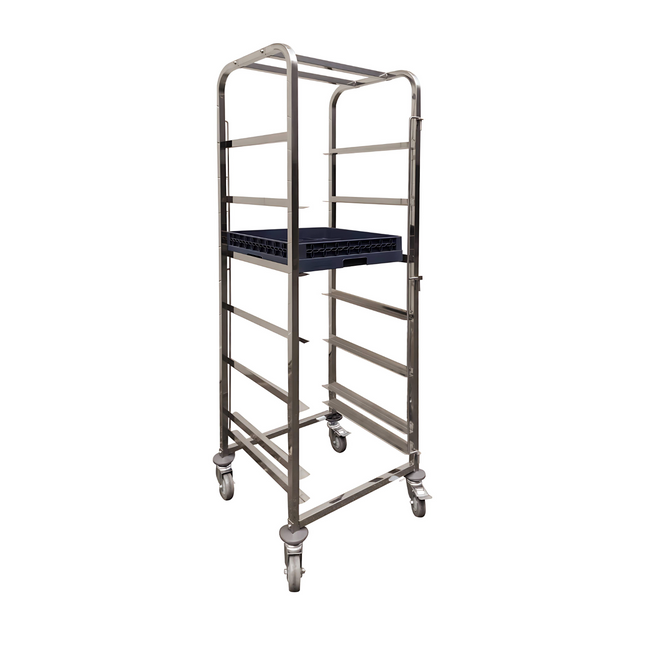 Kitchen Knock 6 Tier Dishwasher Basket Rack Trolley