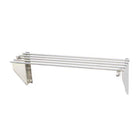 Kitchen Knock Single Tier Stainless Steel Round Tube Wall Shelf 600-2100mm - image 1