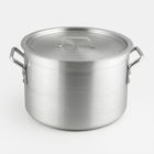 Kitchen Knock Aluminium Stock Pot Short 7L-24.6L - image 1