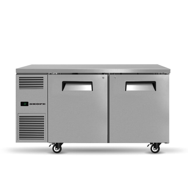 Skope ReFlex 2 Solid Door Underbench Fridge, 1500mm Wide