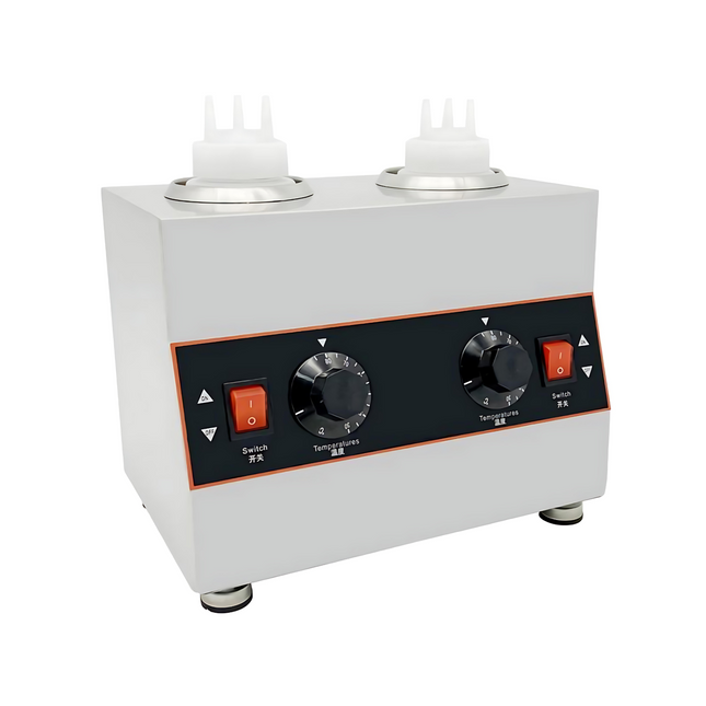 Kitchen Knock Electric Sauce Warmer Warming Station with Bottles