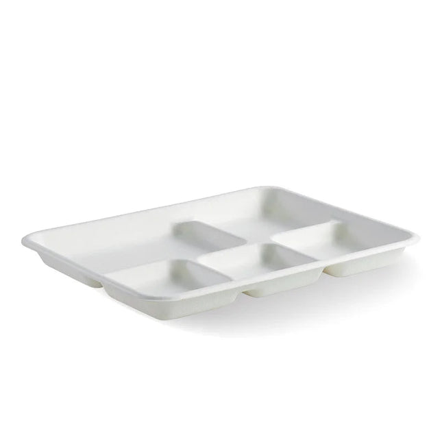 BioPak B-TL-15-PF 5-compartment tray white