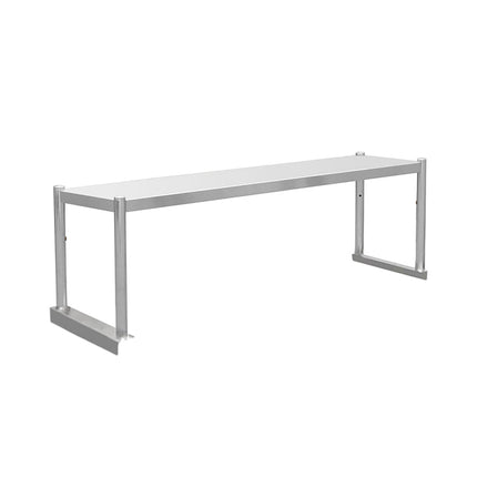 Kitchen Knock Single Tier Stainless Steel Over Bench Shelf 900-2100mm - image 1