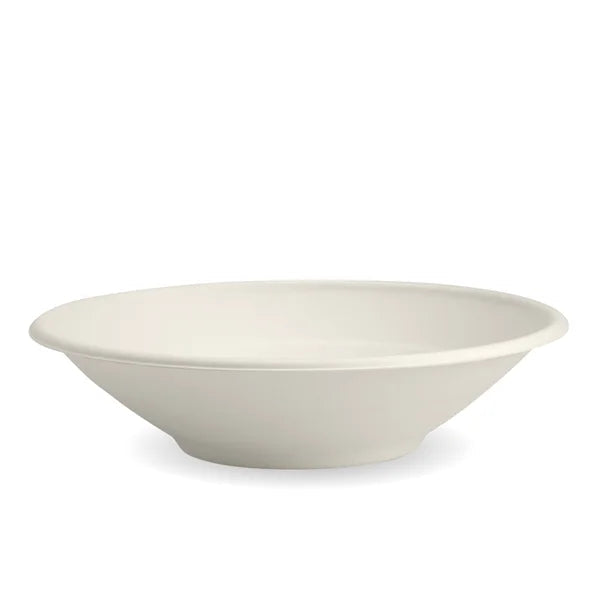 BioPak B-BL-24-PF 800ml (24oz) bowl white