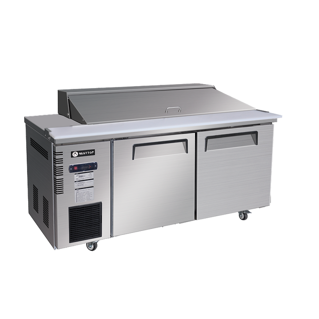 Besttop Sandwich Prep Fridge 1200mm 260L CUR12-2SD