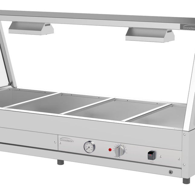 Woodson 4 Module Self Serve Hot Food Display W.HFSS24
