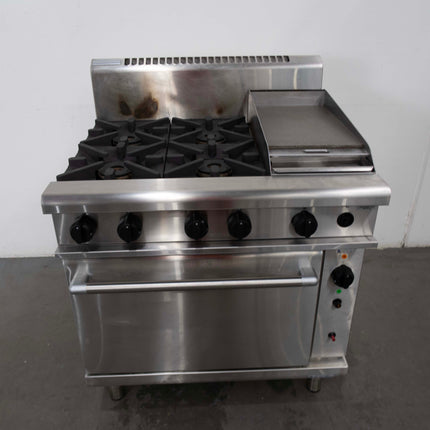 Used Waldorf RN8613GCF 4 Burner Range Oven with 1 Burner Griddle - 745697
