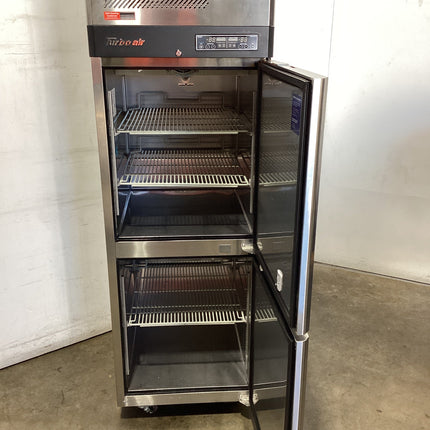 Used Turbo Air KRF25-2-N Upright Fridge Freezer Combo - 796147