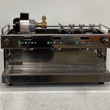 Used Rocket Boxer Timer A3 3 Group Coffee Machine - 802822