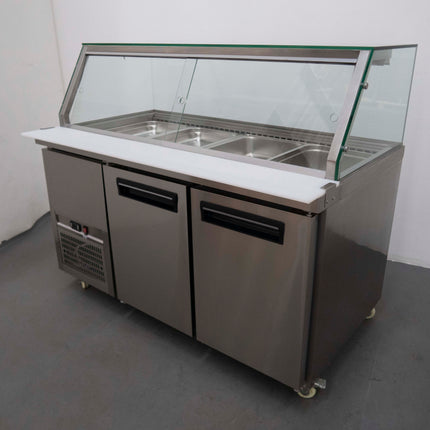 Used FED PG150FA-YG Sandwich Prep Fridge - 829222