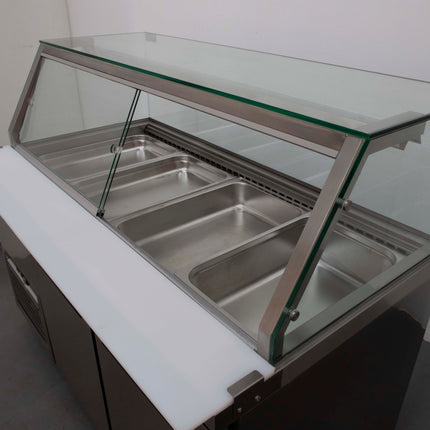 Used FED PG150FA-YG Sandwich Prep Fridge - 829222