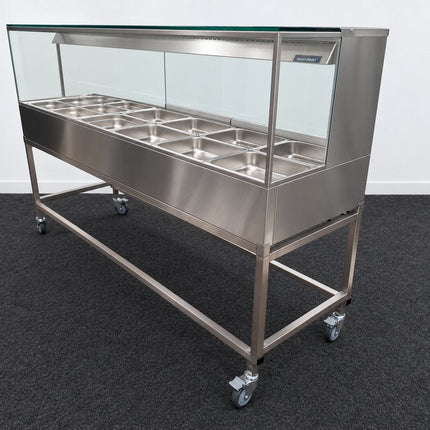 Used Woodson W.HFSQ26C Hot Food Display + Trolley - 851124