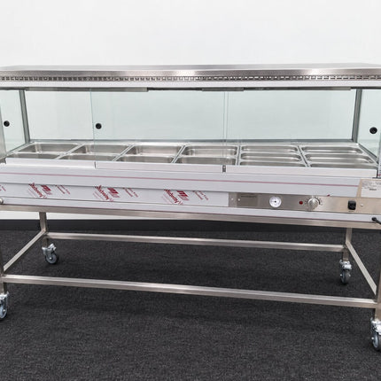 Used Woodson W.HFSQ26C Hot Food Display + Trolley - 851124