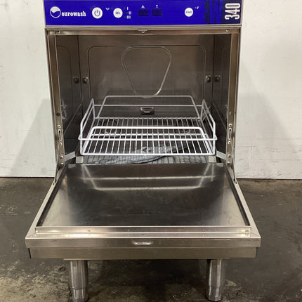 Used Eurowash EW340E Undercounter Glasswasher - 859155